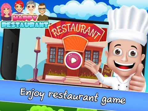 Изображение игры: Happy Restaurant Cooking Deluxe