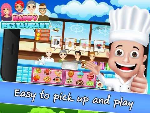 Изображение игры: Happy Restaurant Cooking Deluxe