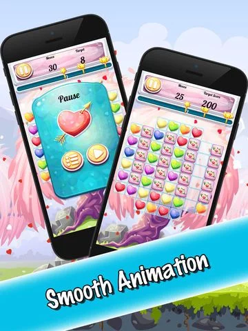 Изображение игры: Candy Sweet Hearts