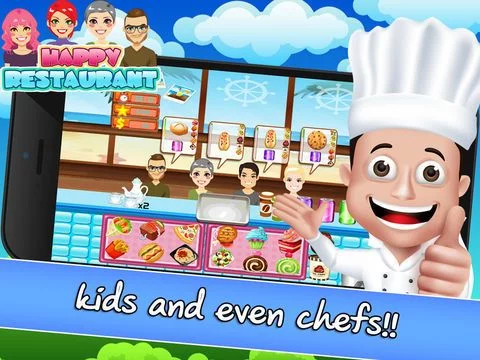 Изображение игры: Happy Restaurant Cooking Deluxe