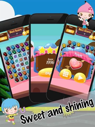 Изображение игры: Lollipops Splash Dash Mania