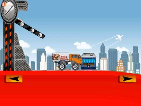 Изображение игры: Crazy Pizza Delivery Truck