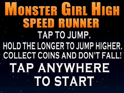 Изображение игры: A Monster Girl High Speed Runner Racing Game for Girls