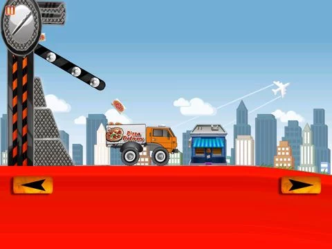 Изображение игры: Crazy Pizza Delivery Truck