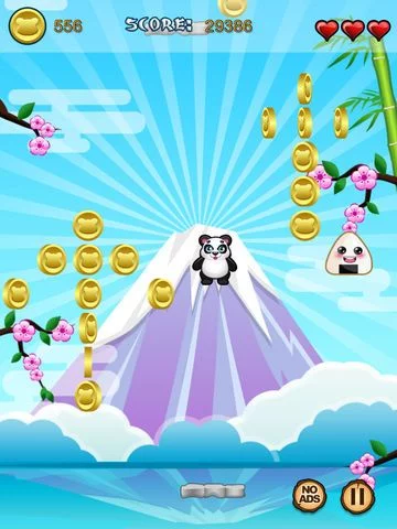Изображение игры: Awesome Jump Happy Panda!