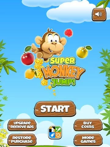 Изображение игры: Super Monkey Jump