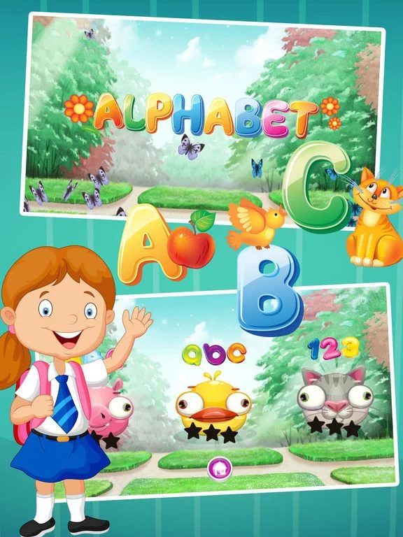 Изображение игры: ABC Alphabet Tracing Writing Letters 123 Learning