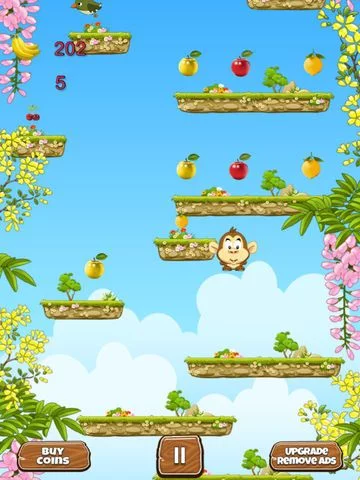 Изображение игры: Super Monkey Jump