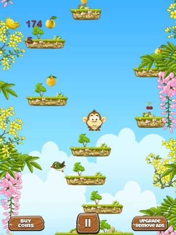 Изображение игры: Super Monkey Jump