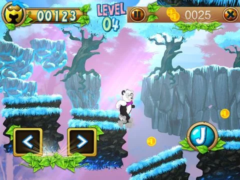 Изображение игры: Panda-Run Free