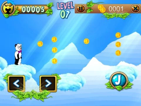 Изображение игры: Panda-Run Free
