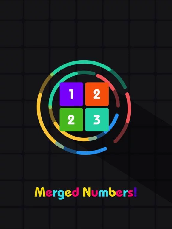 Изображение игры: Merged Numbers! - Blocks puzzle