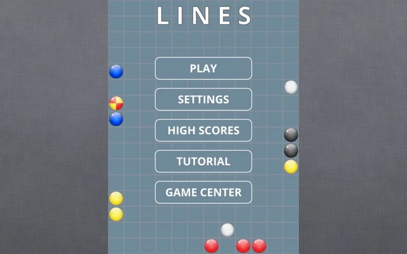 Изображение игры: Color Lines Free
