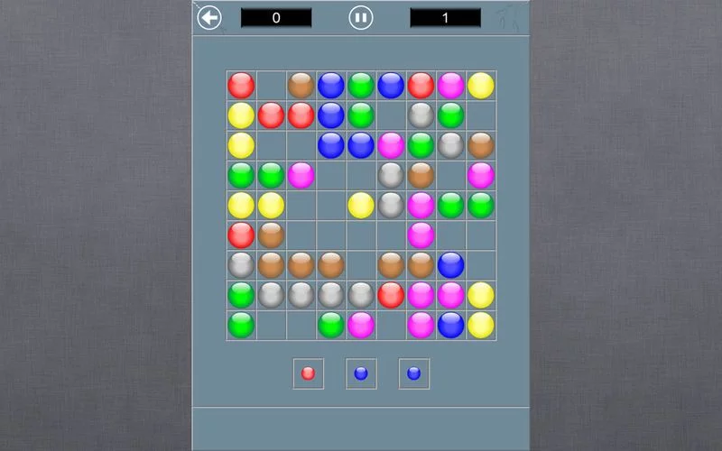 Изображение игры: Color Lines Free