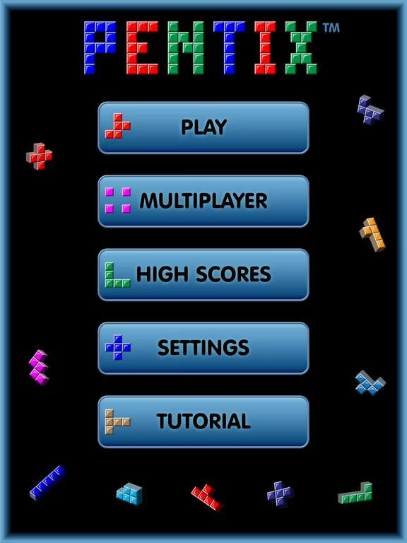 Изображение игры: Pentix - Falling Pentomino