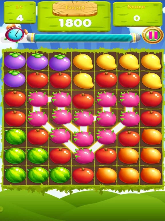 Изображение игры: Fruit Link Legends Story