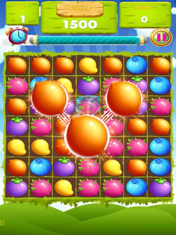 Изображение игры: Fruit Link Legends Story