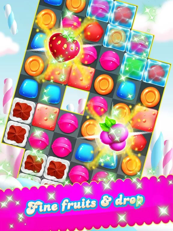 Изображение игры: Candy Sweet - New best match 3 puzzle
