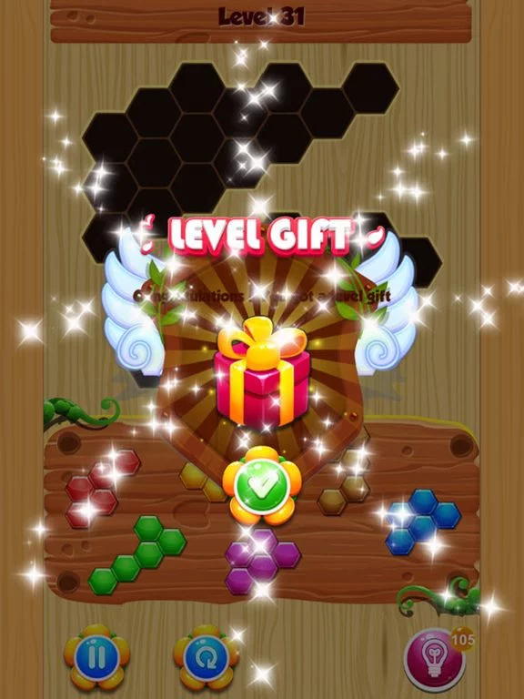 Изображение игры: The Hexa Block Puzzle