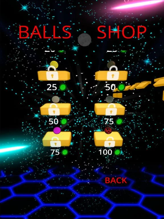 Изображение игры: Twist Rolling Ball On Galaxy