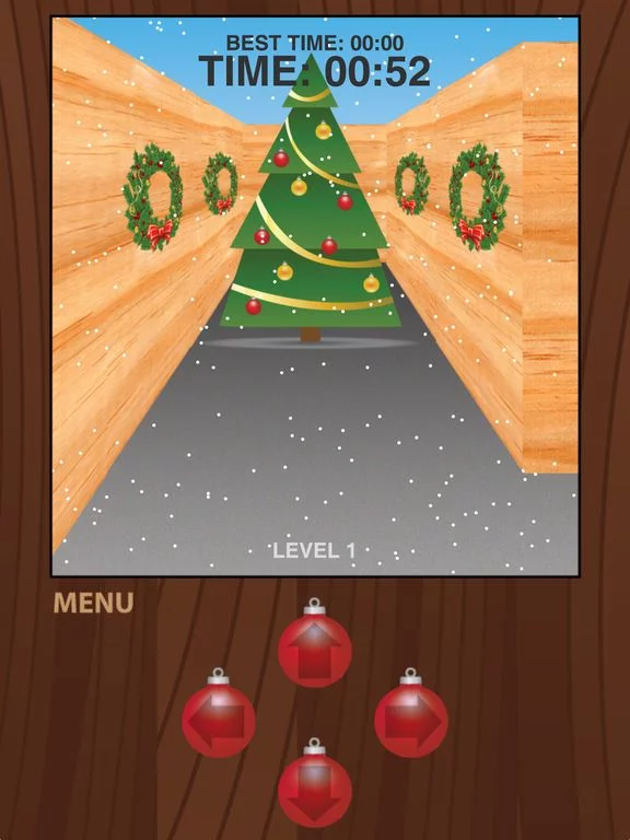 Изображение игры: Santa Mazes Free
