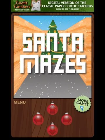 Изображение игры: Santa Mazes Free
