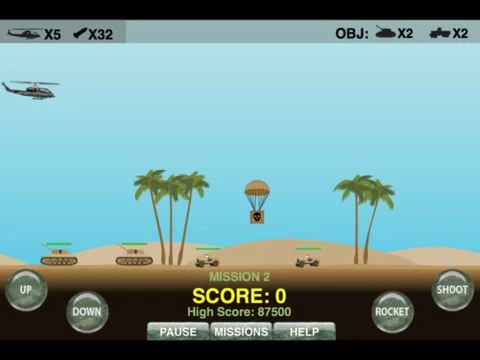 Изображение игры: Elite Chopper Lite