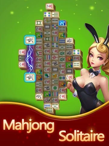 Изображение игры: Mahjong Solitaire - Match Tile Line & Snap Tiles Now App