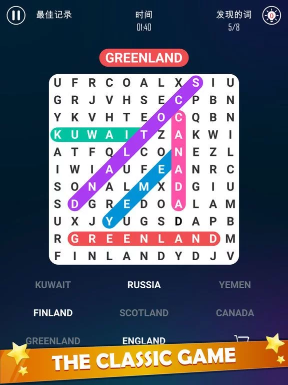Изображение игры: Word Search - Puzzles Games