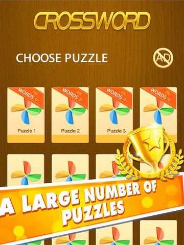 Изображение игры: Crossword Puzzle Club - Free Daily Cross Word Puzzles Star