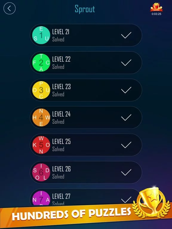 Изображение игры: Word Search - Puzzles Games
