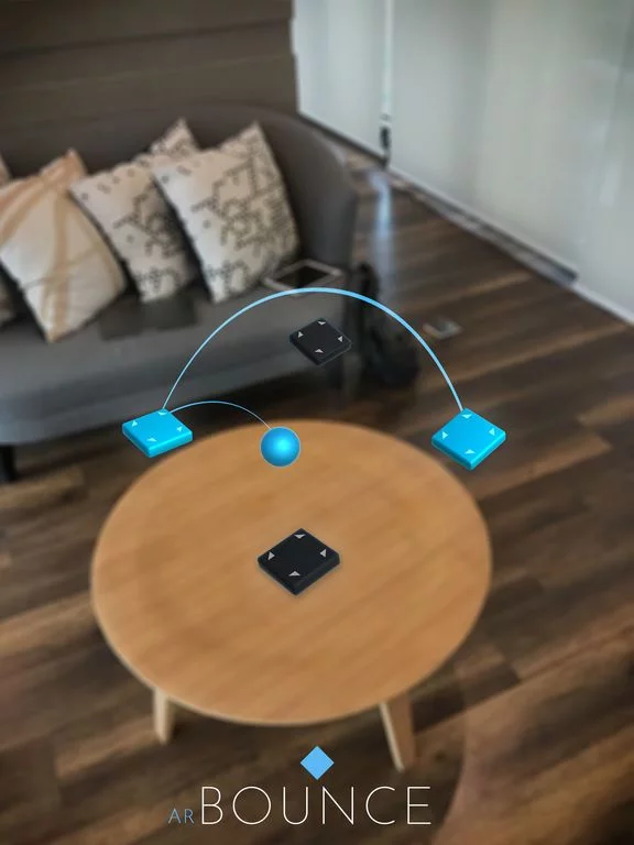 Изображение игры: AR BOUNCE