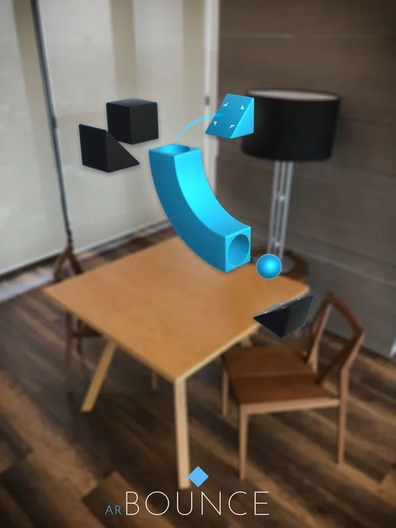Изображение игры: AR BOUNCE