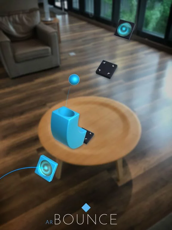 Изображение игры: AR BOUNCE