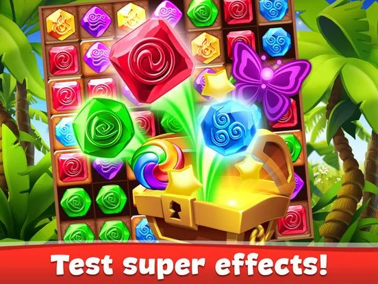 Изображение игры: Gemmy Lands - Match-3 Games