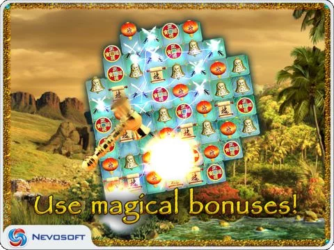 Изображение игры: 10 Talismans: oriental match 3 puzzle