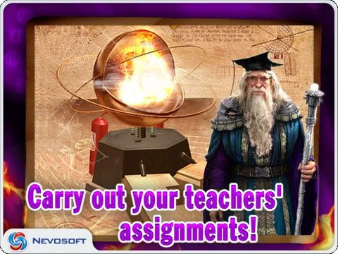 Изображение игры: Magic Academy HD Lite: puzzle adventure game