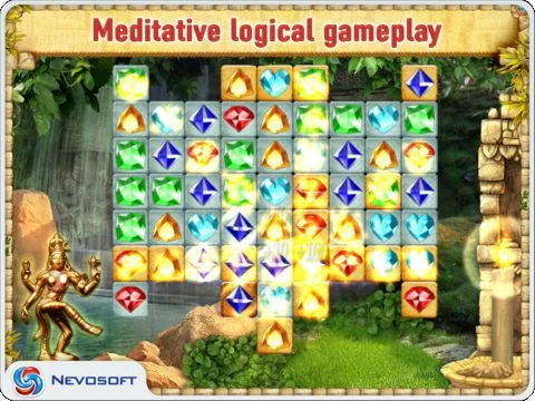 Изображение игры: Pantheon: jewel matching puzzle