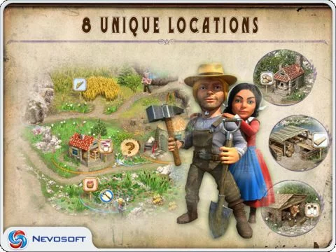 Изображение игры: Pioneer Lands HD lite: western settlers strategy
