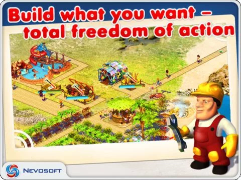 Изображение игры: Paradise Beach: resorts tycoon sim strategy