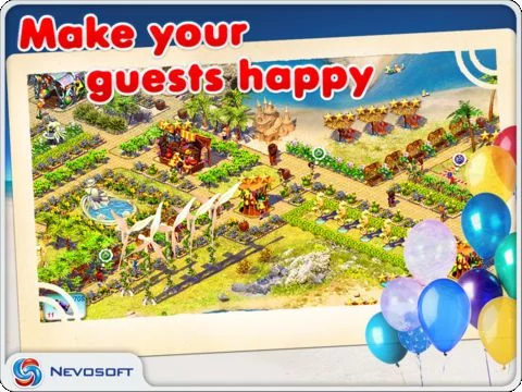 Изображение игры: Paradise Beach: resorts tycoon sim strategy