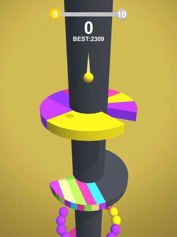 Изображение игры: Color Ball: Hit The Same Color