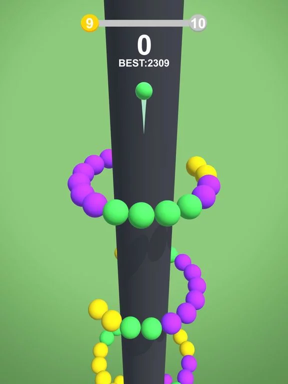 Изображение игры: Color Ball: Hit The Same Color