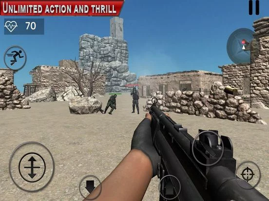 Изображение игры: Commando Desert Strike War