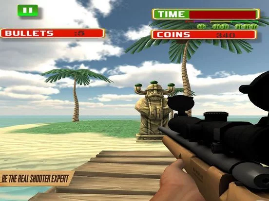 Изображение игры: Shooting Range:Watermelon Shot