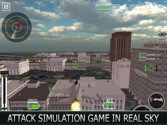 Изображение игры: Aircraft Modern Sky 3D