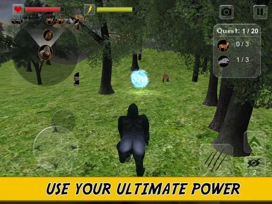 Изображение игры: King Jungle Gorilla 3D