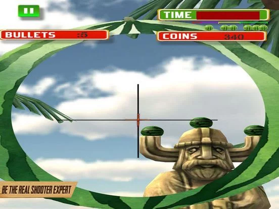 Изображение игры: Shooting Range:Watermelon Shot