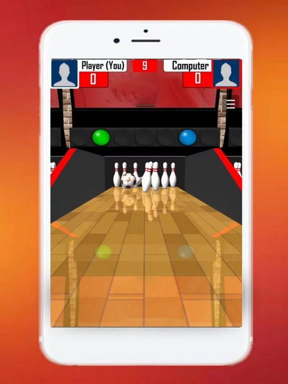 Изображение игры: Pick Ball Bowling 3D