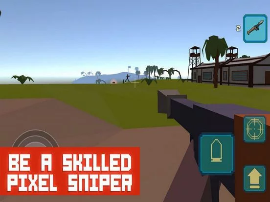 Изображение игры: Pixel Sniper Terror City